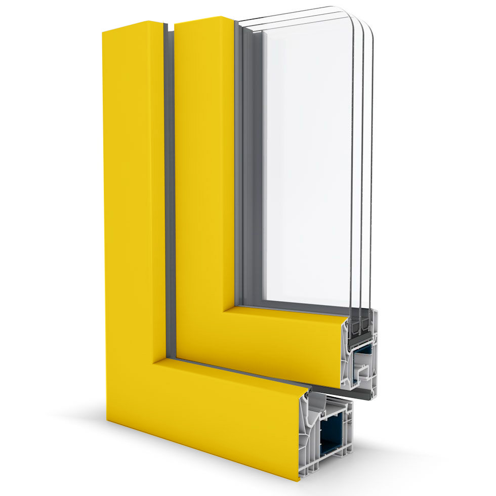 Schüco Living 82 MD Gelb