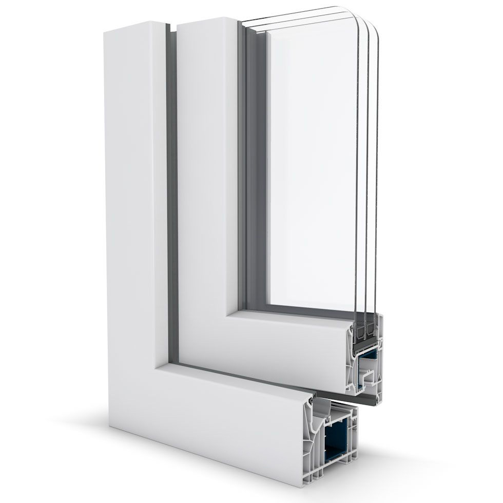 Schüco Living 82 MD​ Reinweiss