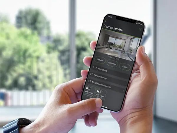 Schüco Steuerung mit Smarthome
